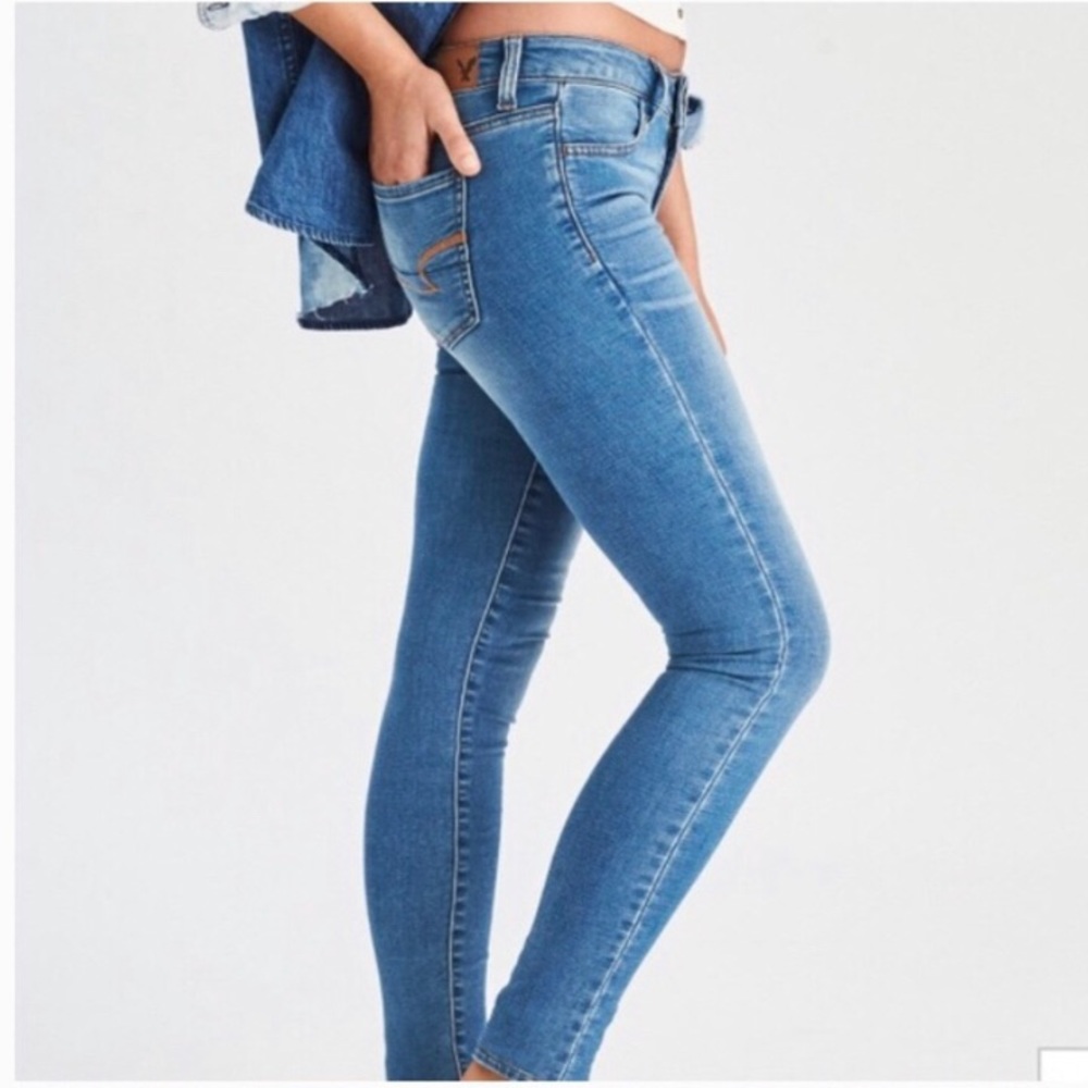 AEO Ne(x)t Super Stretch Jeggings Sz 2 - So Soft!